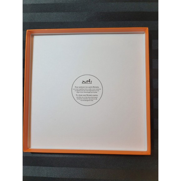 Hermes Scarf LES SANGLES DE PHOEBUS Silk With Box - Picture 3 of 9